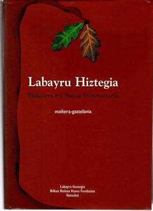 Bild des Verkufers fr Labayru Hiztegia. Bizkaiera eta batua (b)uztarturik . zum Verkauf von Librera Astarloa