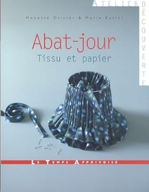 Abat-jour : Tissu et papier - Mokette Olivier