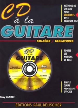 Seller image for CD ? la guitare - Tony March for sale by Book Hmisphres