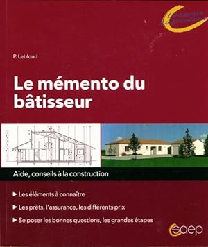 Le M mento du b tisseur - Philippe Leblond