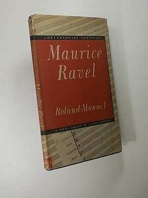 Imagen del vendedor de Maurice Ravel (Contemporary Composers) a la venta por Austin Sherlaw-Johnson, Secondhand Music