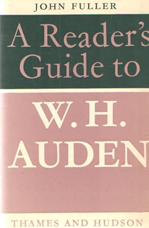 Seller image for A Reader's Guide to W.H. Auden for sale by Bij tij en ontij ...