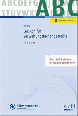 Seller image for Lexikon fr Verwaltungsfachangestellte for sale by Rheinberg-Buch Andreas Meier eK