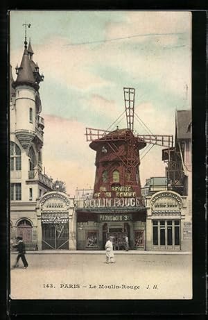 Ansichtskarte Paris, Le Moulin Rouge