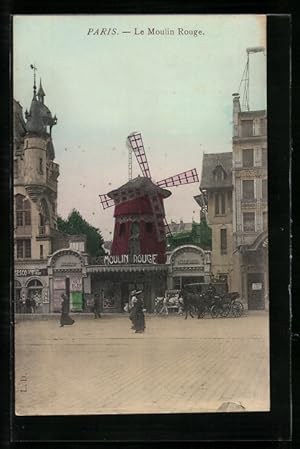 Ansichtskarte Paris, Le Moulin Rouge