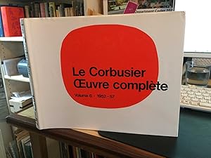 Seller image for Le Corbusier et son atelier rue de Sevres 35: Oeuvre Complete 1952-1957 (Volume 6) for sale by Dreadnought Books