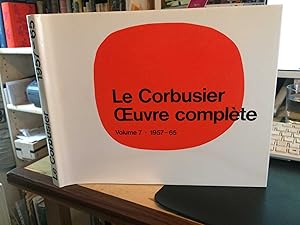 Immagine del venditore per Le Corbusier et son atelier rue de Sevres 35: Oeuvre Complete 1957-1965 (Volume 7) venduto da Dreadnought Books