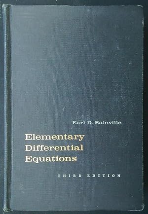 Seller image for Elementary Differential Equations for sale by Miliardi di Parole