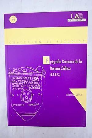 Immagine del venditore per Epigrafa romana de la Beturia Cltica venduto da Alcan Libros