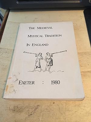 Bild des Verkufers fr The Medieval Mystical Tradition in England zum Verkauf von Dreadnought Books