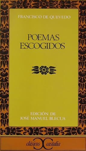 Imagen del vendedor de Poemas escogidos a la venta por Librera Alonso Quijano