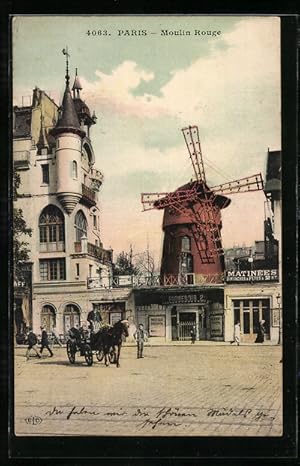 Ansichtskarte Paris, Moulin Rouge