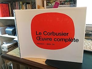 Image du vendeur pour Le Corbusier et Pierre Jeanneret: Oeuvre Complete 1929-1934 (Volume 2) mis en vente par Dreadnought Books