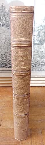 Mémoires de la Société archéologique de l'Orléanais. 1858