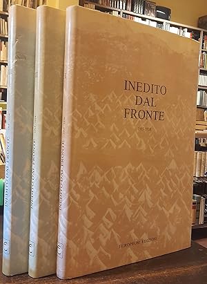 Seller image for INEDITO DAL FRONTE 1915-1918 (3 Volumi) for sale by LIBRERIA ALDROVANDI