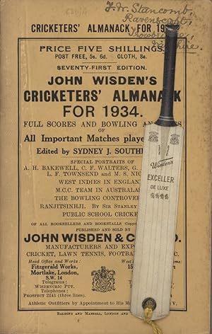 Image du vendeur pour WISDEN CRICKETERS' ALMANACK 1934 mis en vente par Sportspages