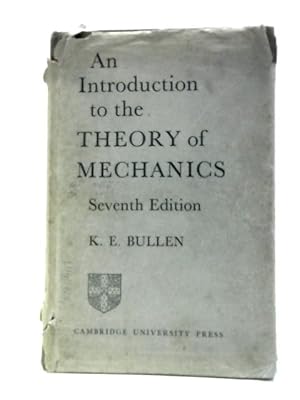 Seller image for An Introduction to the Theory of Mechanics for sale by World of Rare Books