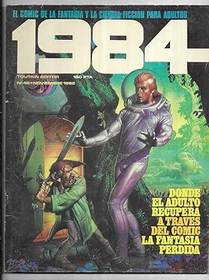 1984 Comic de la Fantasia y Ciencia Ficción para adultos.Nº 46 Noviembre 82