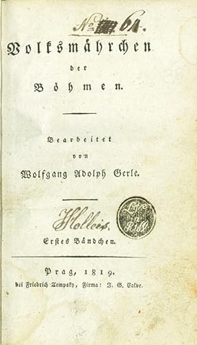 Bearbeitet, mit Eingangsversen u. Vorwort von Wolfgang Adolph Gerle.