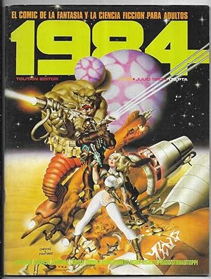 1984 Comic de la Fantasia y Ciencia Ficción para adultos.Nº 54 Julio 83