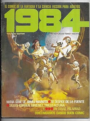 1984 Comic de la Fantasia y Ciencia Ficción para adultos.Nº 42 Julio 82