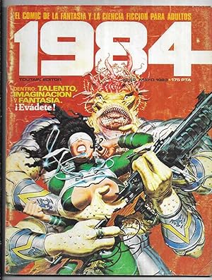 1984 Comic de la Fantasia y Ciencia Ficción para adultos.Nº 52 Mayo 83