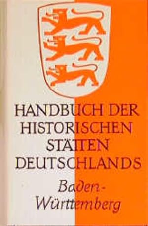 Bild des Verkufers fr Baden-Wrttemberg (Handbuch der historischen Sttten Deutschlands, Band 6) zum Verkauf von Buchhandlung Loken-Books