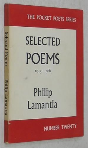Bild des Verkufers fr Selected Poems, 1943-1966 (1st printing, 1967). Pocket Poets Series, Number Twenty zum Verkauf von Powell's Bookstores Chicago, ABAA