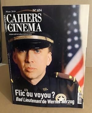 Les cahiers du cinéma n° 654