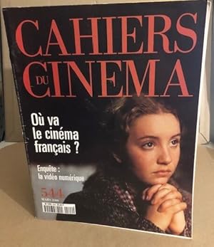 Les cahiers du cinéma n° 544