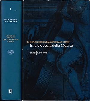 Bild des Verkufers fr La musica europea dal gregoriano a Bach zum Verkauf von Biblioteca di Babele