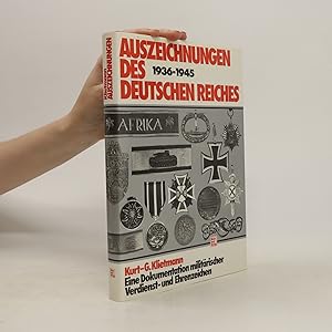 Bild des Verkufers fr Auszeichnungen des Deutschen Reiches zum Verkauf von Bookbot