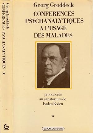 Image du vendeur pour Conferences psychanalytiques a l'usage des malades pronuncees au sanatorium de Baden-Baden mis en vente par Biblioteca di Babele