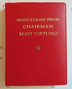 Seller image for Quotations From Chairman Mao Tse-Tung for sale by Approximations