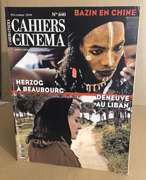 Les cahiers du cinéma n° 640