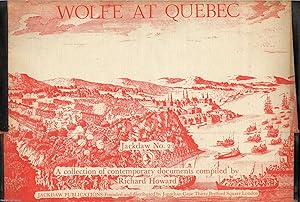 Imagen del vendedor de Wolfe at Quebec. Jackdaw 23. Facsimile documents, letters, and posters. a la venta por Cosmo Books