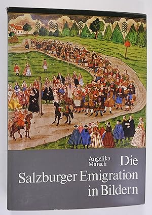 Immagine del venditore per Die Salzburger Emigration in Bildern. Mit Beitrgen von Gerhard Florey und Hans Wagner und einem Verzeichnis der zeitgenssischen Kupferstiche. Weienhorn, A. Konrad 1977. 4. 271 S., mit 248 Abb. u. 23 (tls. gef.) Farbtafeln. OLwd. mit OUmschl. venduto da Antiquariat Johannes Mller