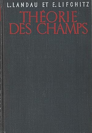 Seller image for MECANIQUE-TOME 2-THEORIE DES CHAMPS for sale by Librairie l'Aspidistra