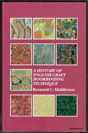 A History Of English Craft Bookbinding Technique