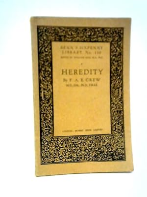 Imagen del vendedor de Benn's Sixpenny Library No. 110: Heredity a la venta por World of Rare Books