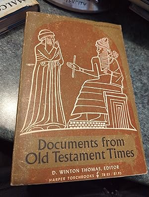 Immagine del venditore per Documents from Old Testament Times venduto da SGOIS