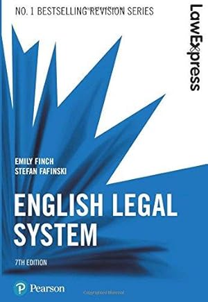 Image du vendeur pour Law Express: English Legal System, 7th edition mis en vente par WeBuyBooks