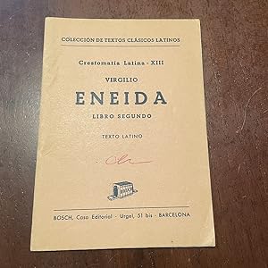 Image du vendeur pour Eneida. Libro segundo. Texto latino mis en vente par Kavka Libros