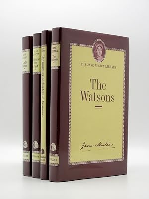 The Jane Austen Library. Complete Four Volume Set: 1. Lady Susan; 2. Volume the First; 3. The Man...