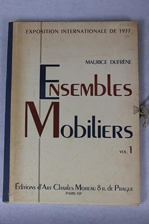 Immagine del venditore per Ensembles Mobiliers. Vol.1. Exposition Internationale De 1937. venduto da Librairie de l'Avenue - Henri  Veyrier