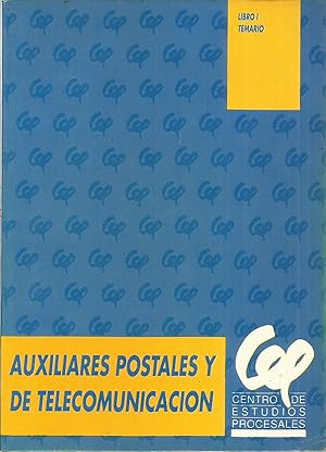 Imagen del vendedor de Auxiliares postales y de telecomunicacion Libro I Temario a la venta por TU LIBRO DE OCASION