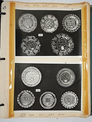 Bild des Verkufers fr Collectible Glass Cup Plate Archive of Albert C. Marble zum Verkauf von Antipodean Books, Maps & Prints, ABAA