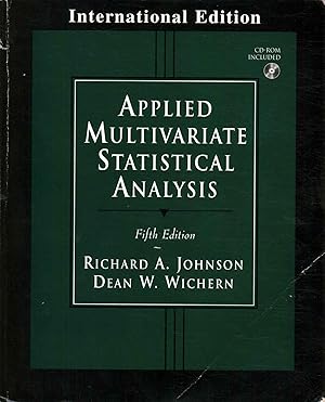 Imagen del vendedor de Applied multivariate statistical analysis (with CD-ROM included) a la venta por Di Mano in Mano Soc. Coop