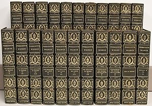 [FINE BINDINGS] THE WORKS OF WILLIAM H. PRESCOTT. AZTEC EDITION. [22 VOLUMES]