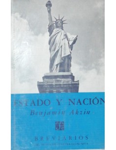 Seller image for ESTADO Y NACIN for sale by Librovicios